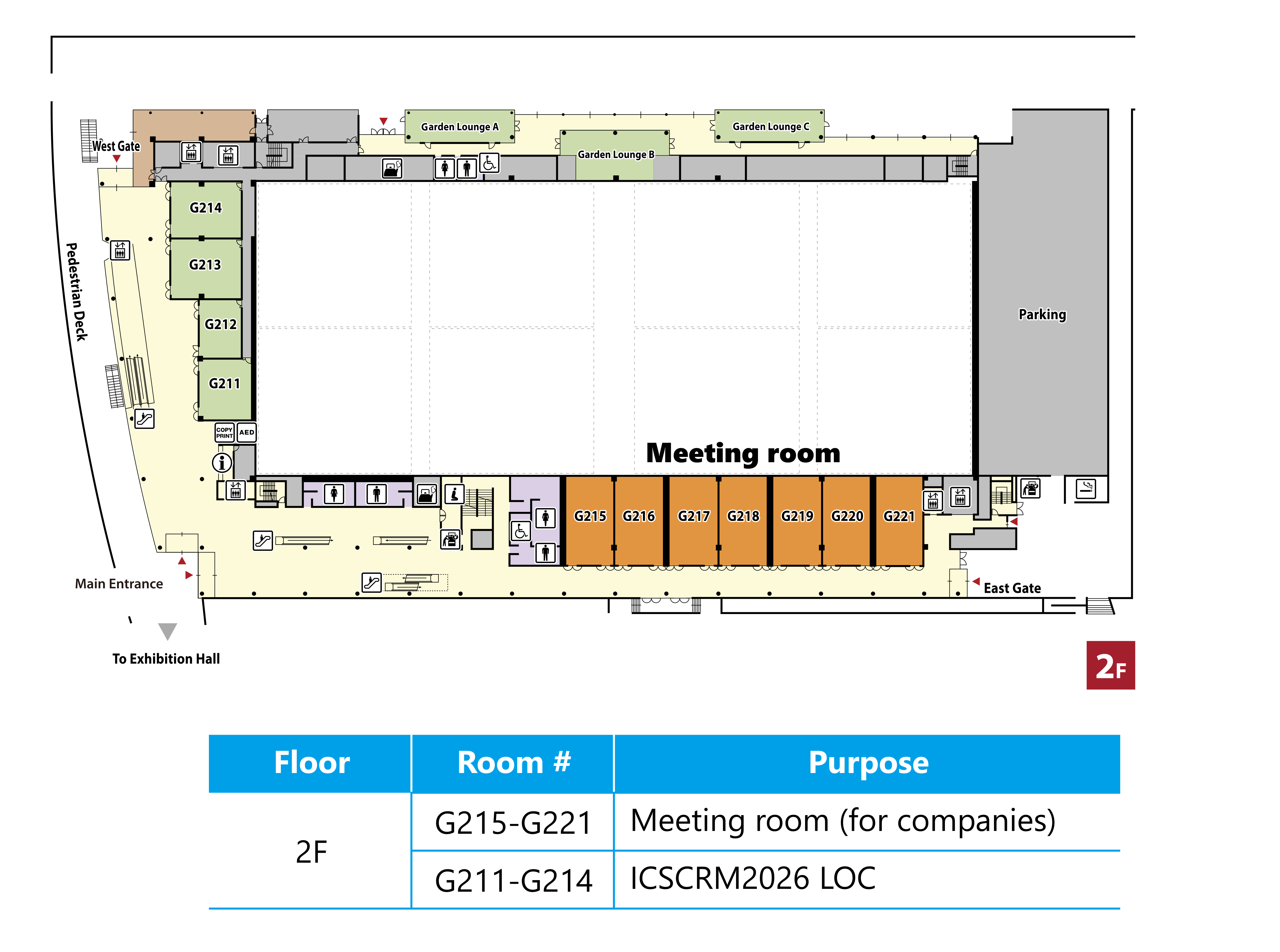 2F Floor Layout