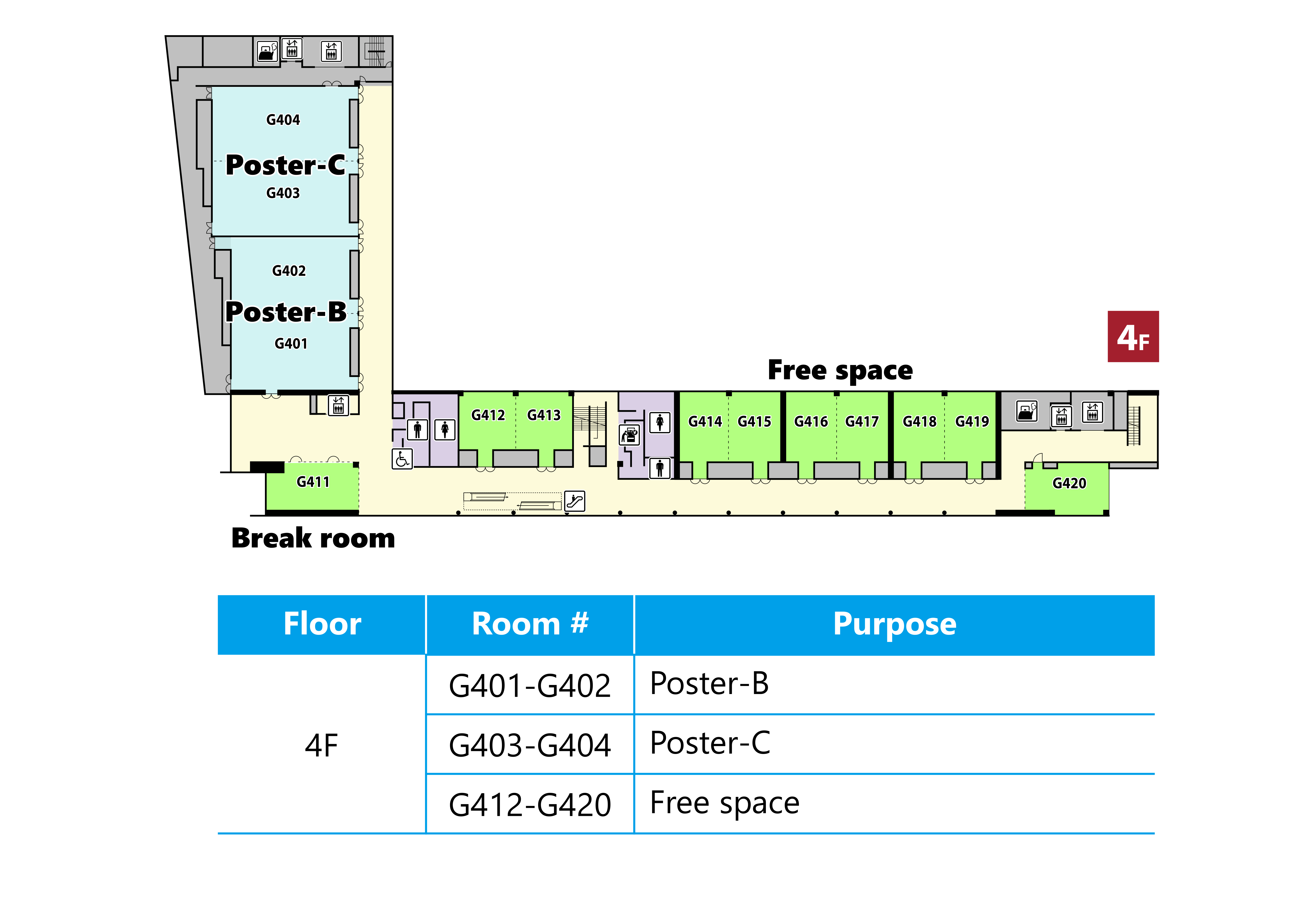 4F Floor Layout